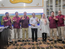 Audiensi, Wahdi Beri Sambutan Hangat Kepada Kepala Lapas IIA Kota Metro, Gumilar