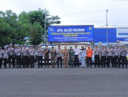 Polres Metro Bersama Dishub dan Satpol PP Siap Amankan Operasi Keselamatan 2025